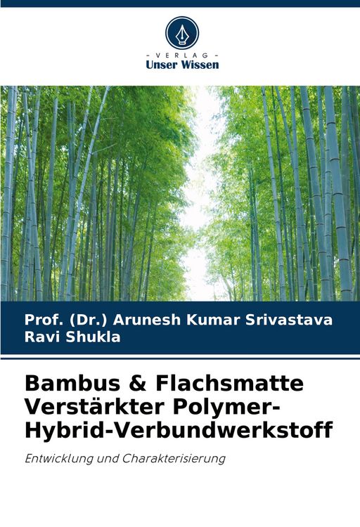 Produktbild: Bambus & Flachsmatte Verst&auml;rkter Polymer-Hybrid-Verbundwerkstoff