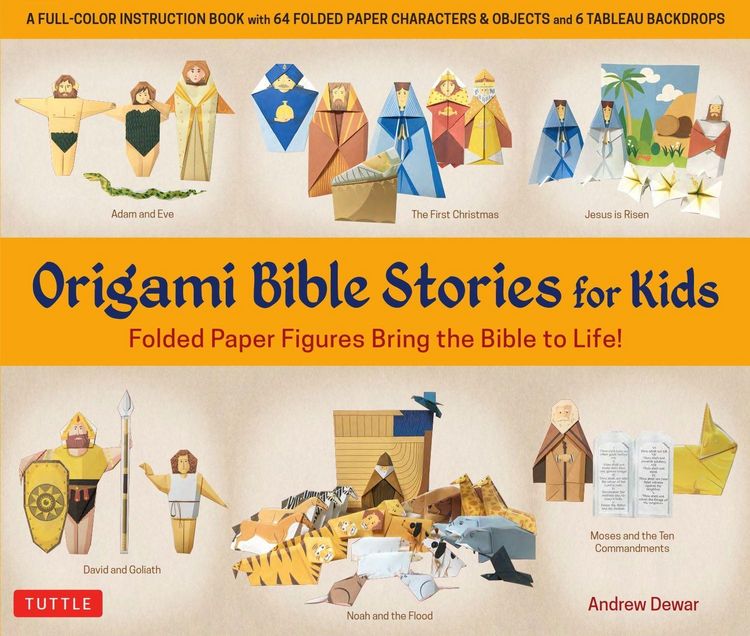 Produktbild: Dewar, A: Origami Bible Stories for Kids Kit