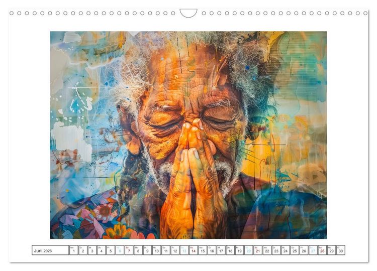 Produktbild: Die Sprache des Friedens (Wandkalender 2026 DIN A3 quer), CALVENDO Monatskalender