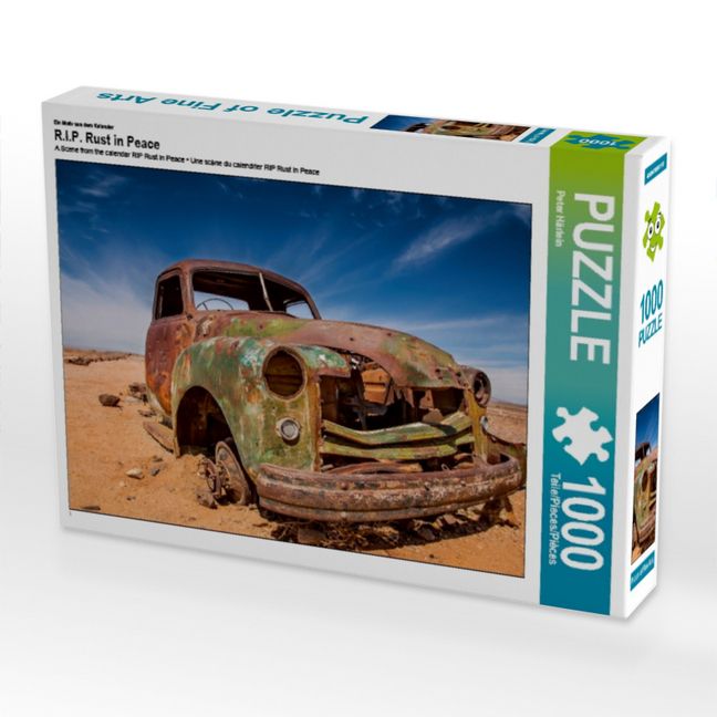 Produktbild: CALVENDO Puzzle Ein Motiv aus dem Kalender R.I.P. Rust in Peace 1000 Teile Puzzle quer | 1000 Teile Lege-Gr&ouml;&szlig;e 64 &times; 48 cm Foto-Puzzle f&uuml;r gl&uuml;ckliche Stunden