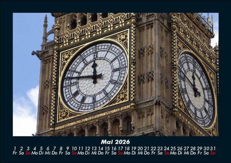 Produktbild: London - Impressionen 2026 Fotokalender DIN A5