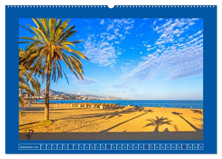 Produktbild: Ein Herz f&uuml;r M&aacute;laga (Wandkalender 2026 DIN A2 quer), CALVENDO Monatskalender