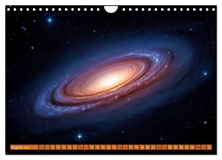 Produktbild: Gammablitze im Universum (Wandkalender 2026 DIN A4 quer), CALVENDO Monatskalender