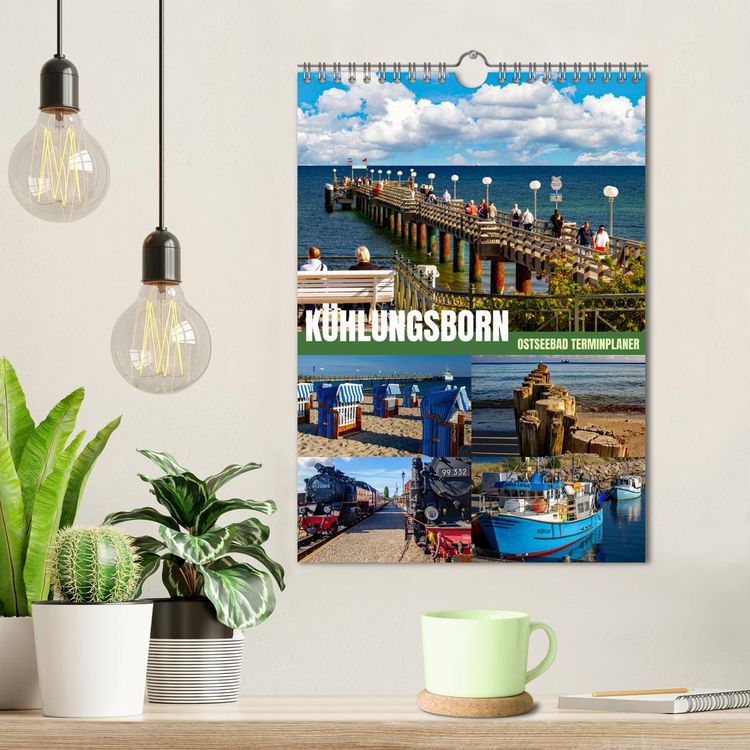 Produktbild: Ostseebad K&uuml;hlungsborn Terminplaner (Wandkalender 2026 DIN A4 hoch), CALVENDO Monatskalender