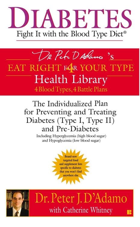 Produktbild: Diabetes: Fight It with the Blood Type Diet