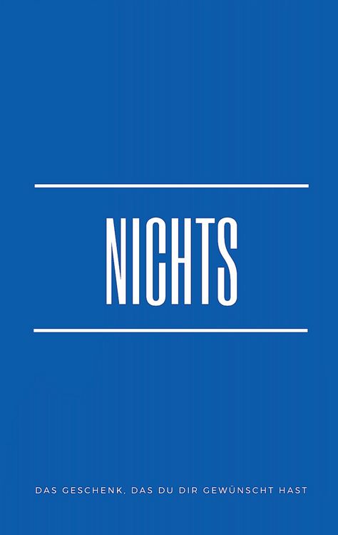 Produktbild: Nichts