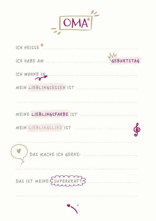 Produktbild: Oma und ich - unsere sch&ouml;nsten Momente