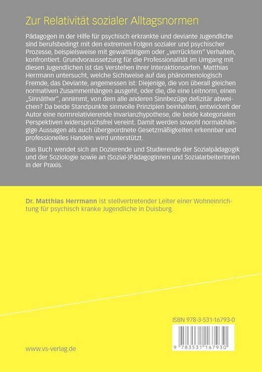 Produktbild: Zur Relativit&auml;t sozialer Alltagsnormen