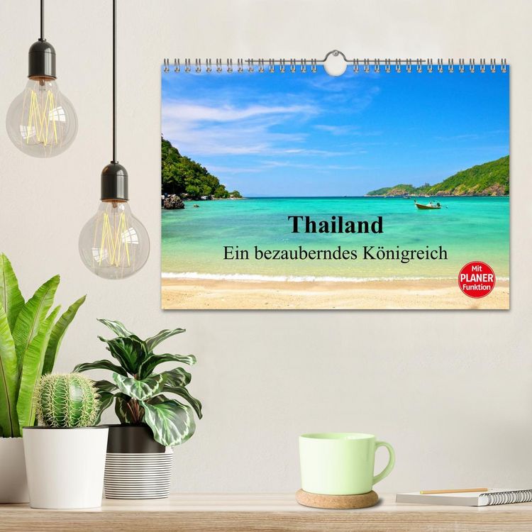 Produktbild: Thailand - Ein bezauberndes K&ouml;nigreich (Wandkalender 2026 DIN A4 quer), CALVENDO Monatskalender