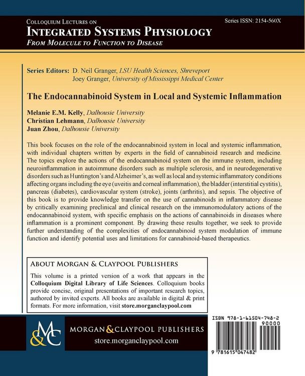 Produktbild: The Endocannabinoid System in Local and Systemic Inflammation