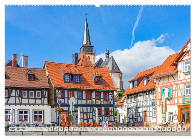 Produktbild: Oberursel Impressionen (Wandkalender 2026 DIN A2 quer), CALVENDO Monatskalender