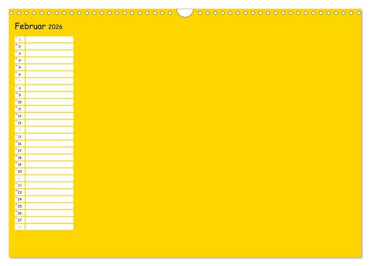Produktbild: Bunter Bastelkalender (Wandkalender 2026 DIN A3 quer), CALVENDO Monatskalender