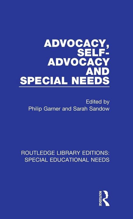 Produktbild: Advocacy, Self-Advocacy and Special Needs