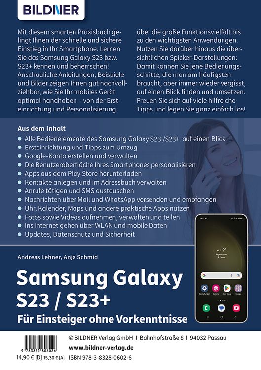 Samsung Galaxy S23 / S23+ - Für Einsteiger ohne Vorkenntnisse