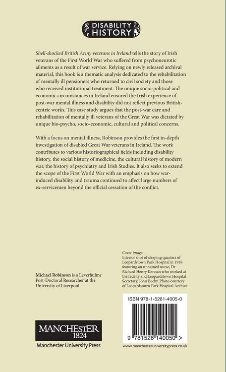 Produktbild: Shell-shocked British Army veterans in Ireland, 1918-39