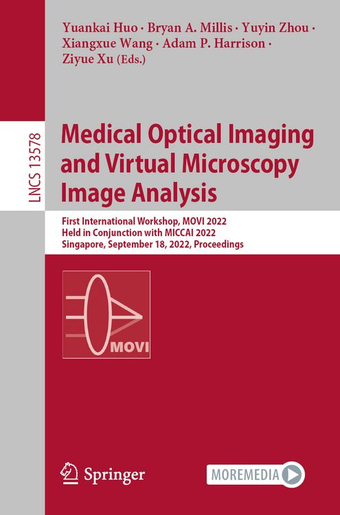 Produktbild: Medical Optical Imaging and Virtual Microscopy Image Analysis