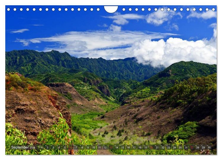 Produktbild: Hawaii - Inseln am anderen Ende der Welt (Wandkalender 2026 DIN A4 quer), CALVENDO Monatskalender