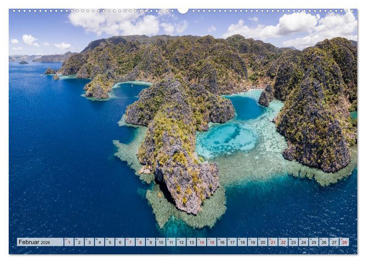 Produktbild: Philippinen - Land der Naturwunder (hochwertiger Premium Wandkalender 2026 DIN A2 quer), Kunstdruck in Hochglanz