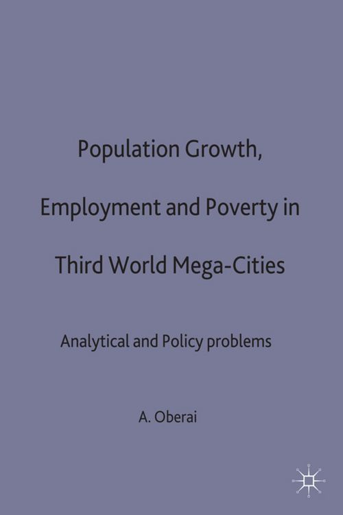 Produktbild: Population Growth, Employment and Poverty in Third-World Mega-Cities