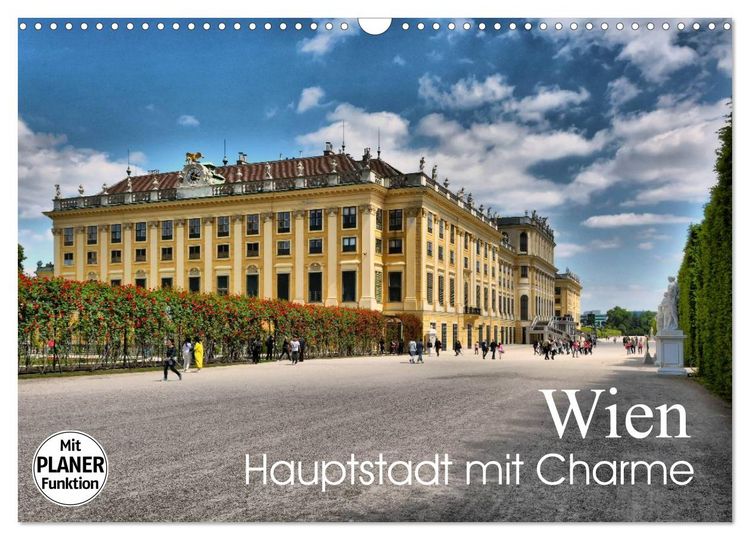 Produktbild: Wien - Haupstadt mit Charme (Wandkalender 2026 DIN A3 quer), CALVENDO Monatskalender
