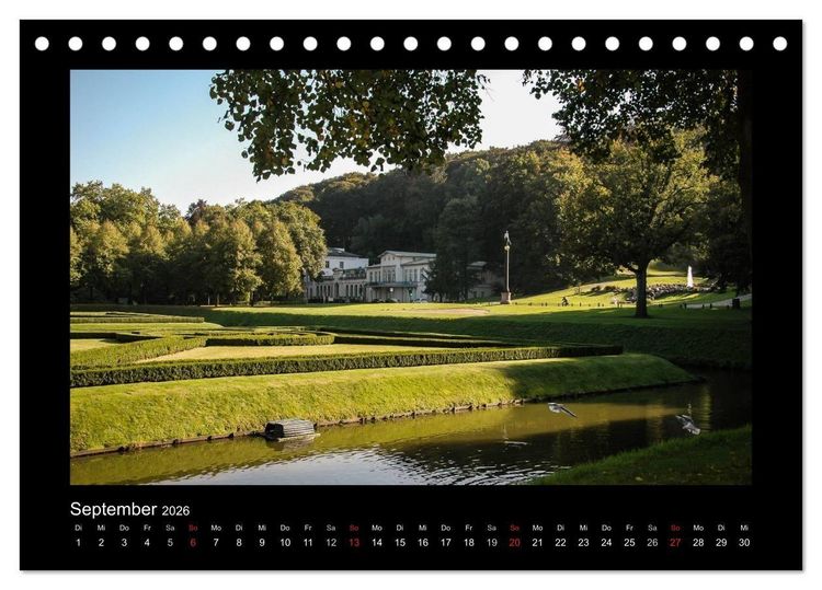 Produktbild: Sch&ouml;nes Kleve bei Tag und Nacht (Tischkalender 2026 DIN A5 quer), CALVENDO Monatskalender