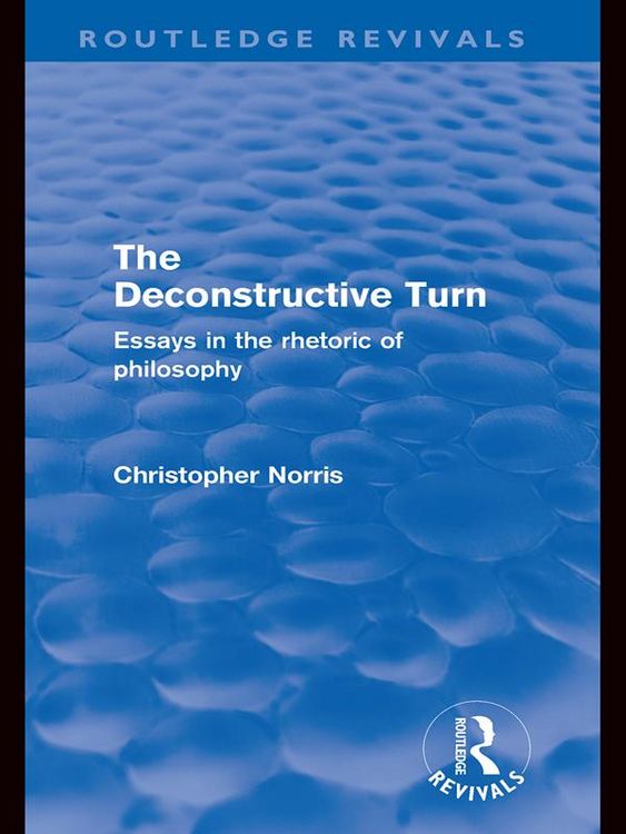 Produktbild: The Deconstructive Turn (Routledge Revivals)
