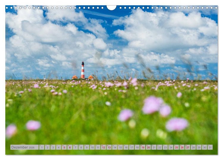 Produktbild: Leuchtt&uuml;rme - W&auml;chter der K&uuml;sten (Wandkalender 2026 DIN A3 quer), CALVENDO Monatskalender
