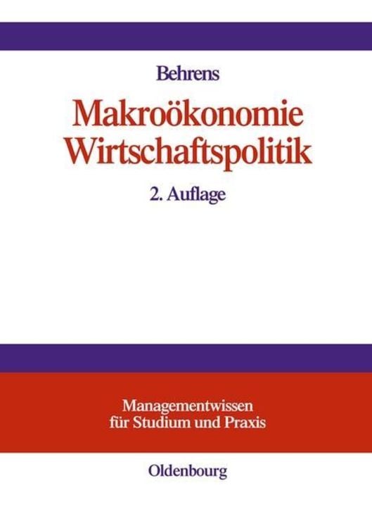 Produktbild: Makro&ouml;konomie - Wirtschaftspolitik
