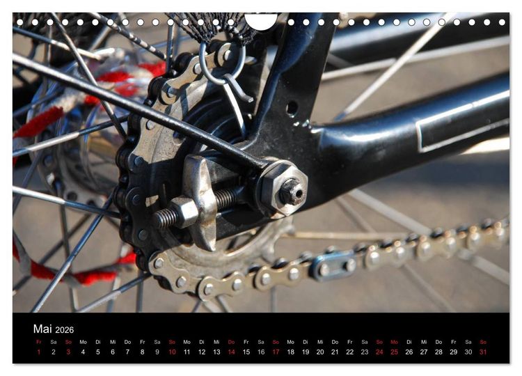 Produktbild: 1937 ADLER Fahrrad (Wandkalender 2026 DIN A4 quer), CALVENDO Monatskalender