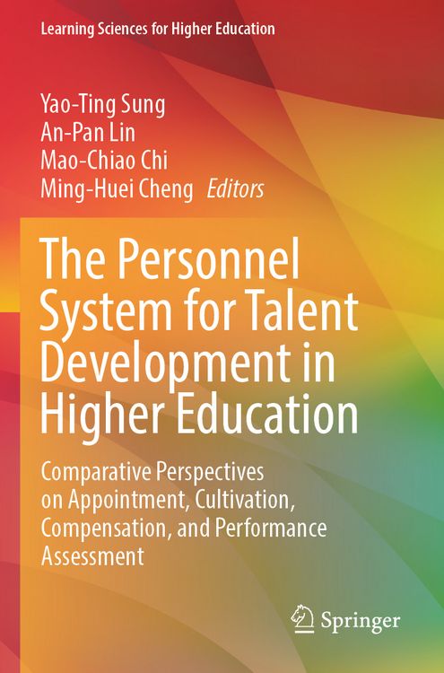 Produktbild: The Personnel System for Talent Development in Higher Education