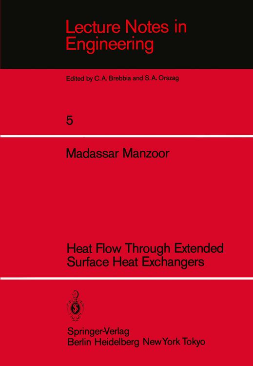 Produktbild: Heat Flow Through Extended Surface Heat Exchangers