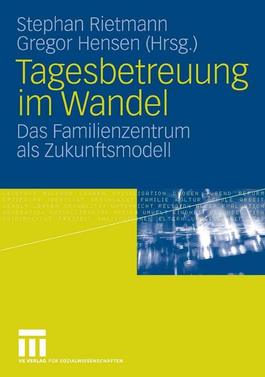 Produktbild: Tagesbetreuung im Wandel