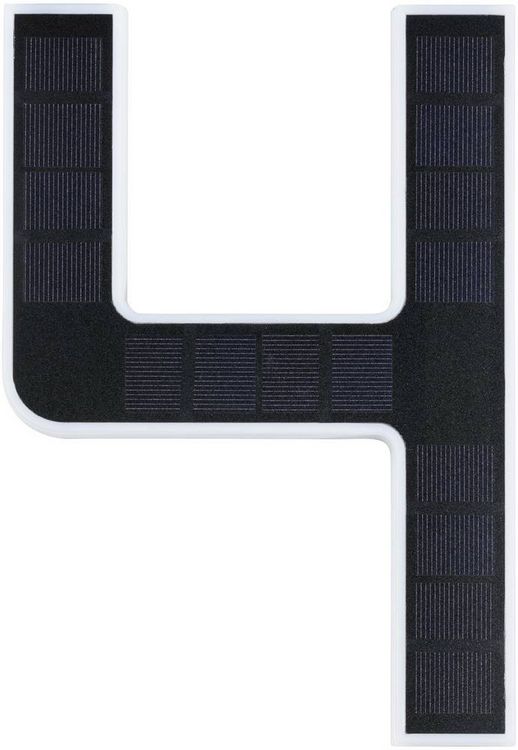 Produktbild: Paulmann 79845 Solar-Hausnummernleuchte 0.20W Warmweiß Schwarz