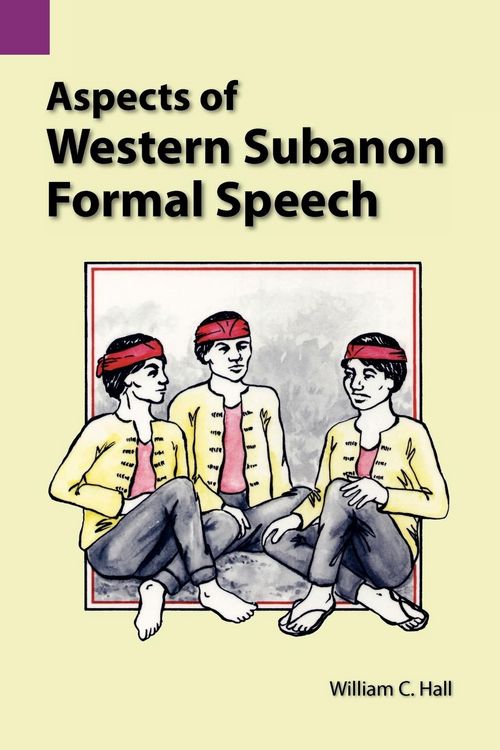 Produktbild: Aspects of Western Subanon Formal Speech
