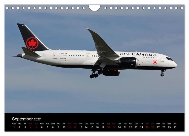 Produktbild: 787 - The Dream Liner (Wall Calendar 2027 DIN A4 landscape), CALVENDO 12 Month Wall Calendar