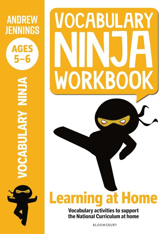 Produktbild: Vocabulary Ninja Workbook for Ages 5-6