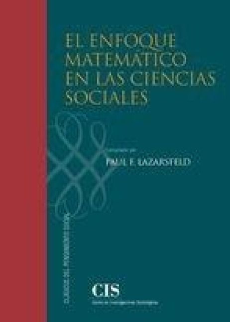Produktbild: El enfoque matem&aacute;tico en las ciencias sociales
