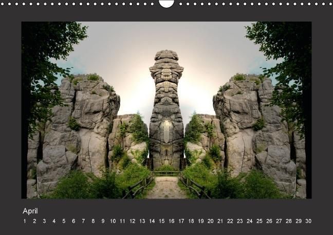 Produktbild: Spiegelwelten - die Externsteine (Wandkalender immerw&auml;hrend DIN A3 quer)