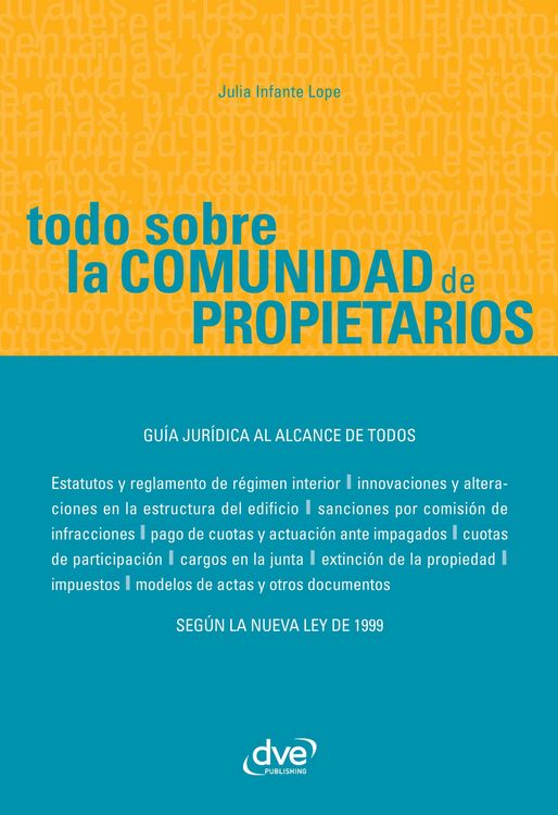 Produktbild: Todo sobre la comunidad de propietarios