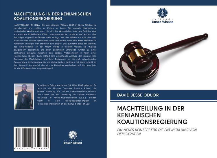 Produktbild: Machtteilung in der Kenianischen Koalitionsregierung