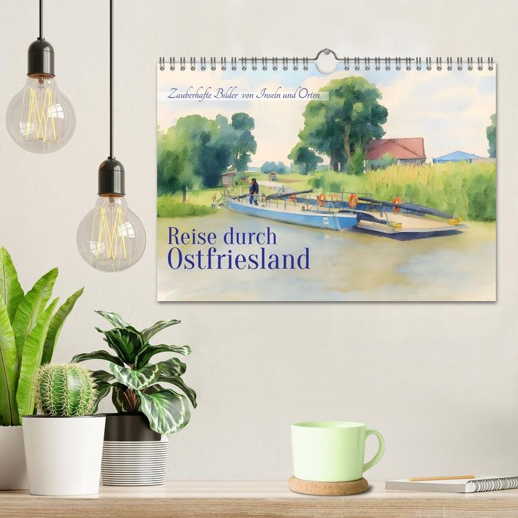 Produktbild: Reise durch Ostfriesland (Wandkalender 2026 DIN A4 quer), CALVENDO Monatskalender