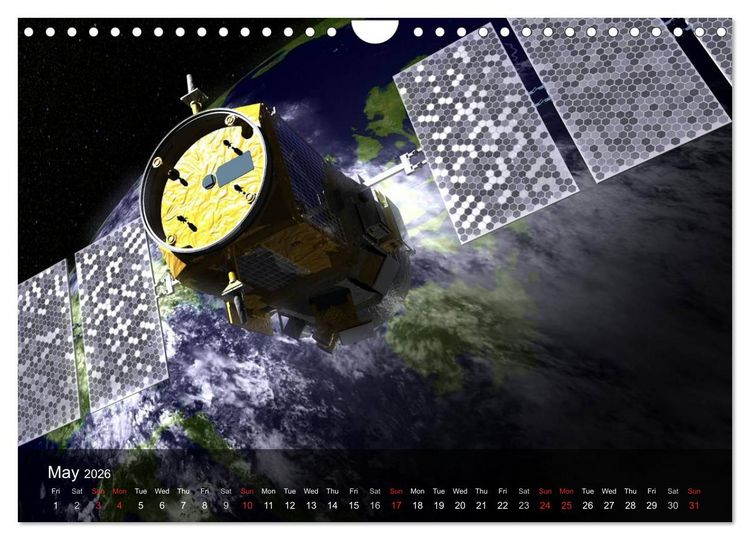 Produktbild: Space and Universe (Wall Calendar 2026 DIN A4 landscape), CALVENDO 12 Month Wall Calendar