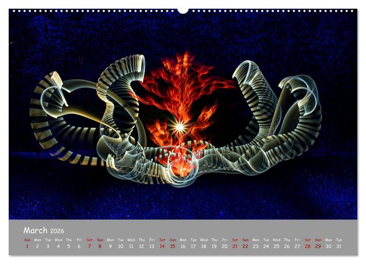 Produktbild: Light is Life and Fun (Wall Calendar 2026 DIN A2 landscape), CALVENDO 12 Month Wall Calendar