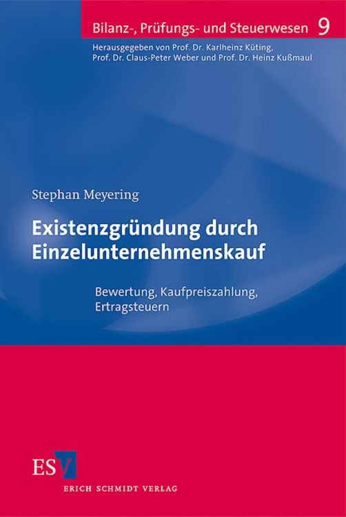 Produktbild: Existenzgr&uuml;ndung durch Einzelunternehmenskauf