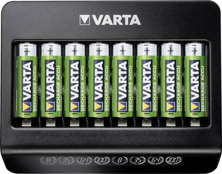 Produktbild: Varta LCD Multi Charger+ Rundzellen-Ladeger&auml;t NiMH Micro (AAA), Mignon (AA)