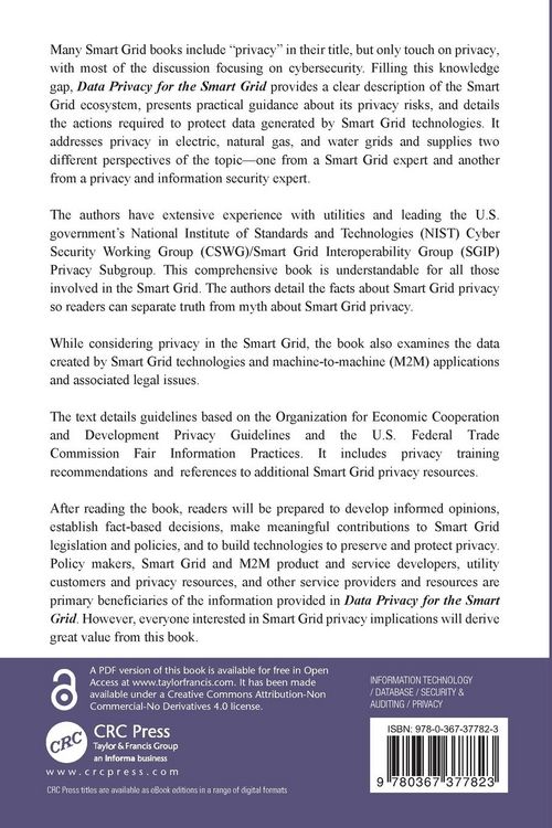 Produktbild: Data Privacy for the Smart Grid