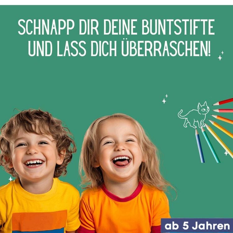 Produktbild: Zauberpapier Malbuch Pferde