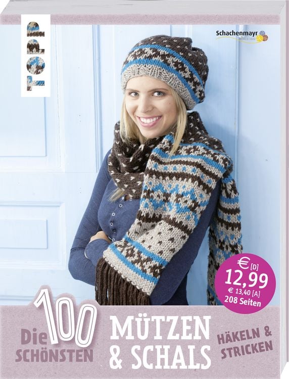 Produktbild: Die 100 sch&ouml;nsten M&uuml;tzen & Schals