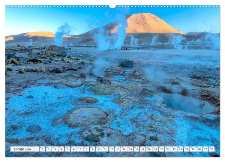 Produktbild: Magie dieses S&uuml;damerikanischen Landes, Chile (hochwertiger Premium Wandkalender 2026 DIN A2 quer), Kunstdruck in Hochglanz