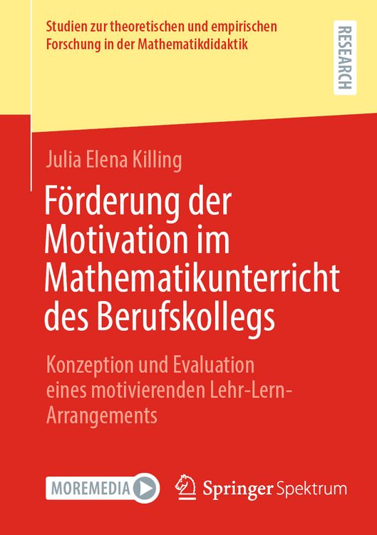 Produktbild: F&ouml;rderung der Motivation im Mathematikunterricht des Berufskollegs